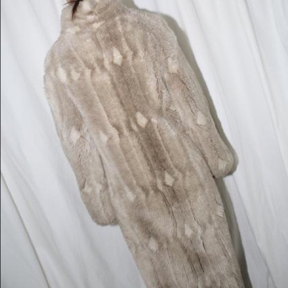 Vintage Faux Fur Coat - Picture 2 of 4